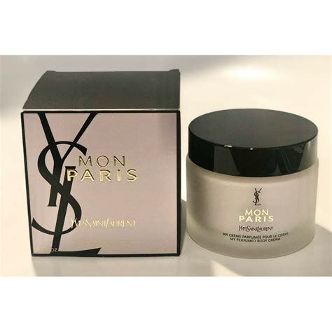 yves saint laurent cream|ysl mon paris body lotion.